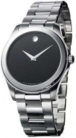 Movado Junior Sport Black Dial Men's Watch 0605746