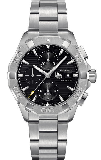 Tag Heuer Aquaracer 300M Black Dial Men's Luxury Watch CAY2110.BA0925