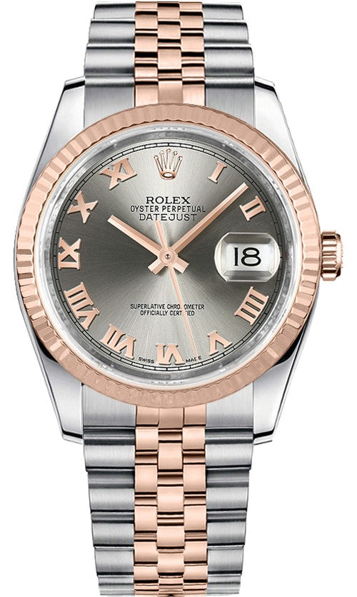Rolex Datejust 36 Gold & Steel Watch 116231-0087