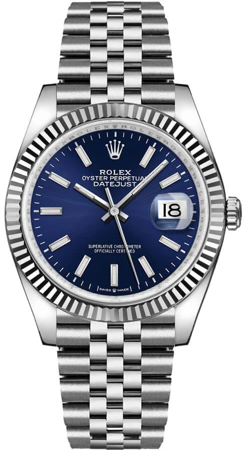 Rolex Datejust 36 Blue Dial Jubilee Bracelet Unisex Watch 126234-0017