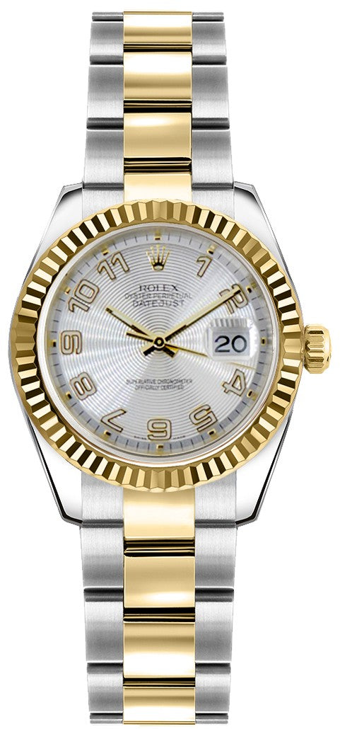 Rolex Lady-Datejust 26 Oystersteel & Gold Watch 179173