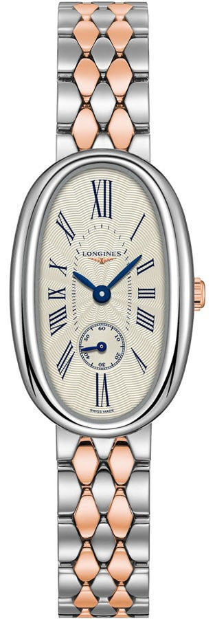 Longines Symphonette 18k Rose Gold & Steel Women's Watch L2.306.5.71.7