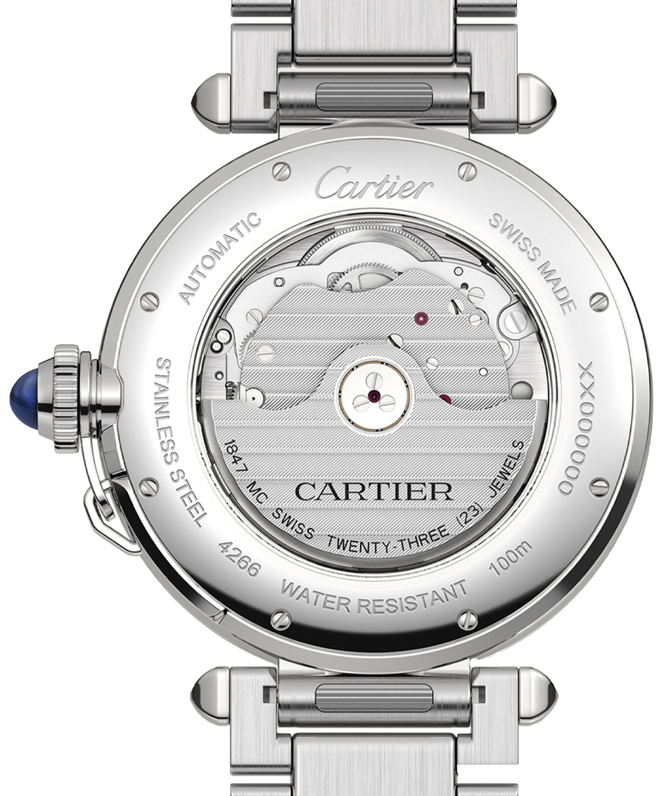 Cartier Pasha 41mm Steel Automatic Men's Watch WSPA0009