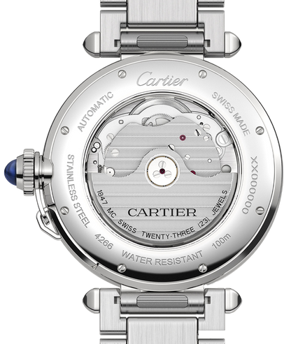 Cartier Pasha 41mm Steel Automatic Men's Watch WSPA0009