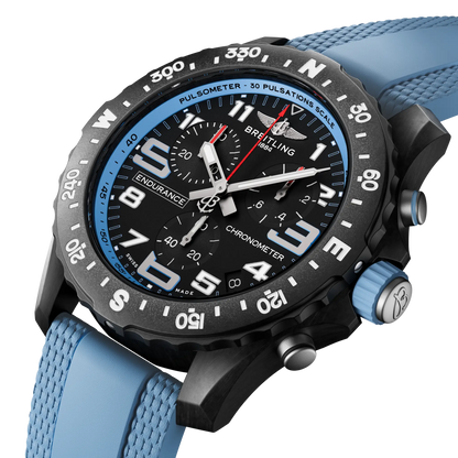 Breitling Endurance Pro 44mm Light Blue Rubber Men's Watch X82310281B1S2